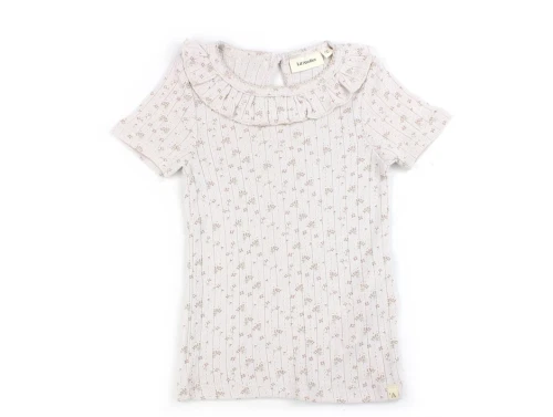 Lil Atelier lilac ash print top